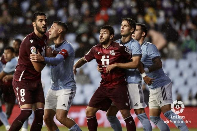 Un lance durante el Celta-Real sociedad (Foto: LaLiga).