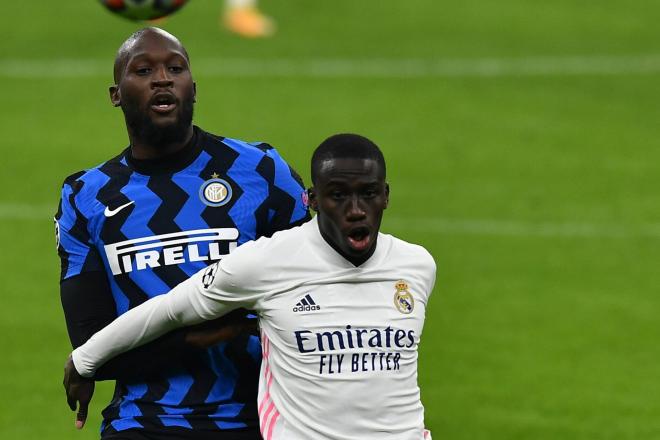 Lukaku, con el Inter, contra el Real Madrid (Foto: Cordon Press).