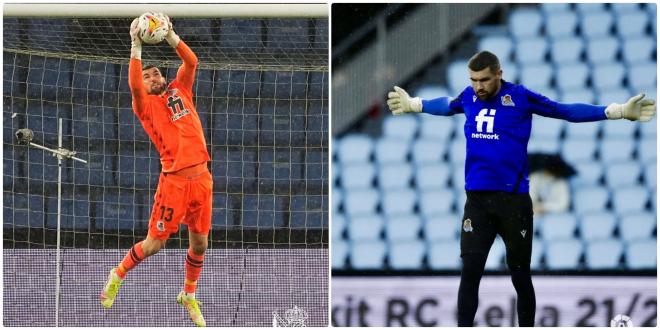 Mathew Ryan, en Balaídos (Fotos: LaLiga y Real Sociedad)