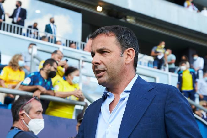 Javier Calleja, en un partido del Alavés (Foto: Cordon Press).