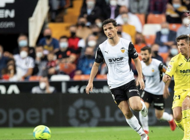 Guillamón en Mestalla (Foto: Valencia CF)