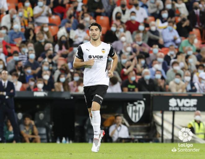 Carlos Soler anotó en la ida ante el Villarreal CF (Foto: LaLiga).