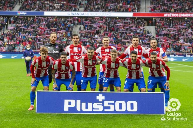 El once titular del Atlético de Madrid ante el Betis (Foto: LaLiga Santander).