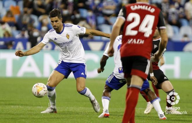 Lance del Real Zaragoza-Mirandés (Foto: LaLiga).