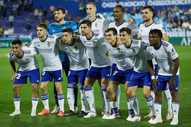 Foto de inicio en el Real Zaragoza - Mirandés (Foto: Daniel Marzo).