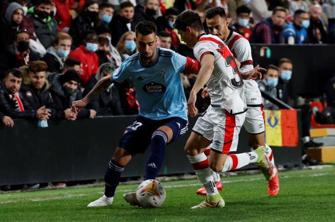 Brais Méndez, en el Rayo-Celta (Foto: LaLiga).