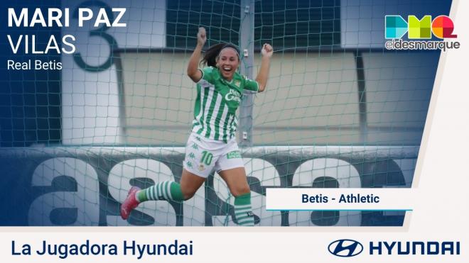 Mari Paz Vilas, jugadora Hyundai.