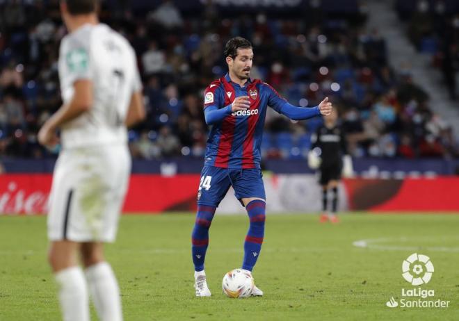 Campaña durante el Levante UD - Granada. (Foto: LaLiga)