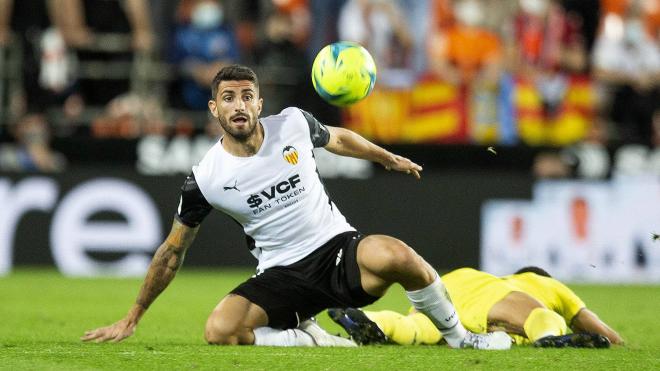 Piccini volvió a jugar ante el Villarreal (Foto: Valencia CF)