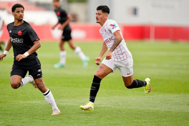 Imagen del Sevilla-Lille de la Youth League (Foto: SFC).