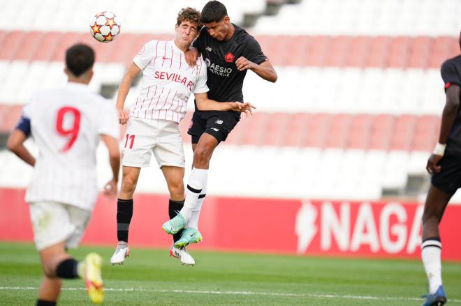 Imagen del Sevilla-Lille de la Youth League (Foto: SFC).