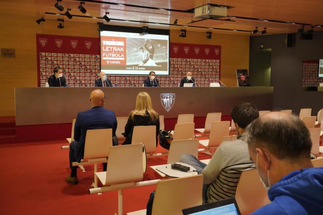 San Mamés acoge una nueva edición del festival cultural Thinking, Letrak eta Futbola (Foto: Athletic Club).