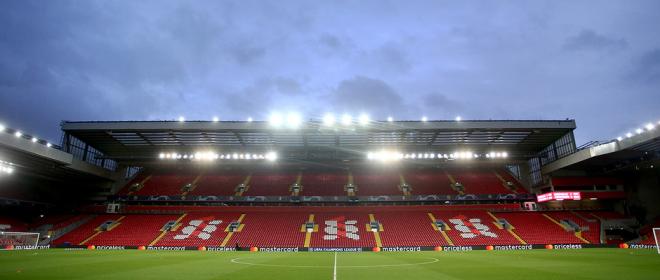 Anfield, estadio del Liverpool (Foto: ATM).