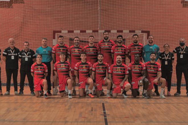 Los jugadores del Helvetia BM Prointegrada.