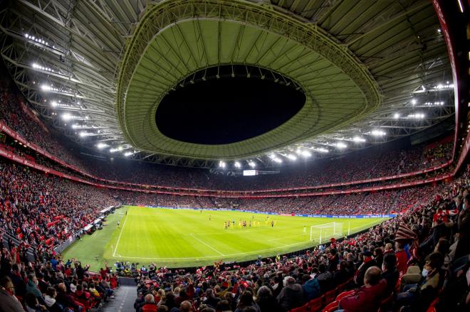 El estadio San Mamés de Bilbao (Foto: Athletic Club).