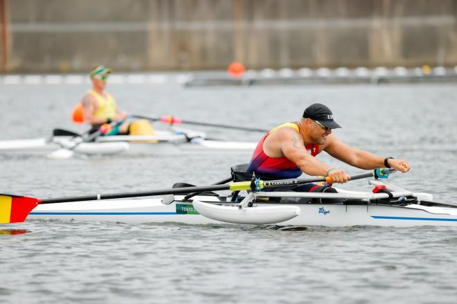 Javier Reja, en los Juegos Paralímpicos de Tokio 2020.