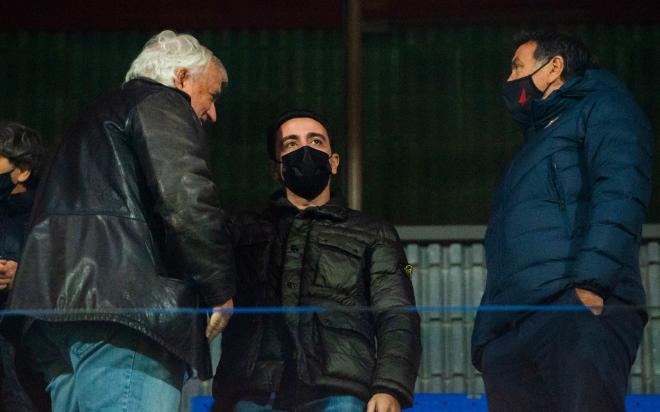 Xavi Hernández, en el partido del Barcelona B (Foto: FCB).