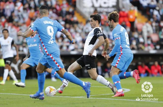 Griezmann, tras Hugo Guillamón (Foto: LaLiga).