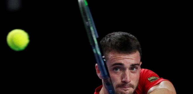 Pedro Martínez, en el torneo de Estocolmo (Foto: EFE).