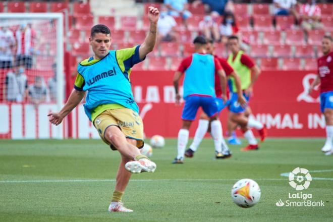 Sergio Ruiz, en un entrenamiento con Las Palmas (Foto: LaLiga).