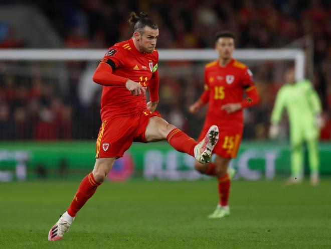 Gareth Bale, con Gales ante Bielorrusia (Foto: Cordon Press).