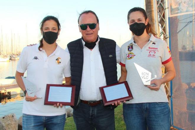 Marta Hernández y Julia Marfil, campeonas de España Snipe Femenino
