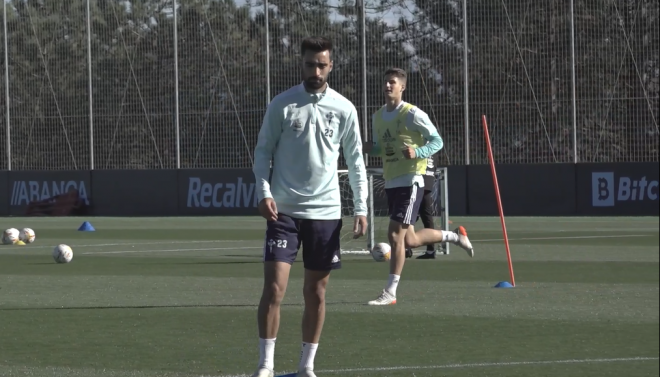 Brais Méndez en Afouteza (Foto: RC Celta).