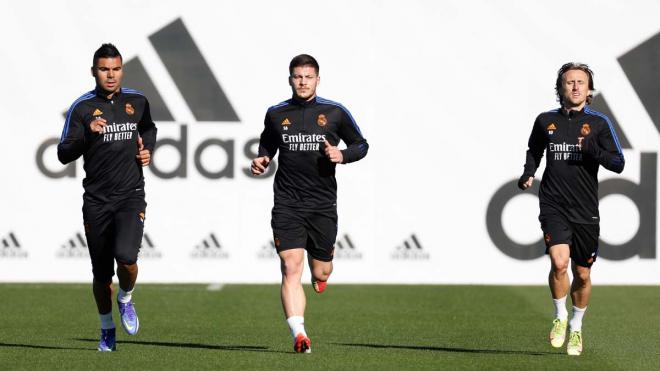 Entrenamiento del Real Madrid (FOTO: @realmadrid).