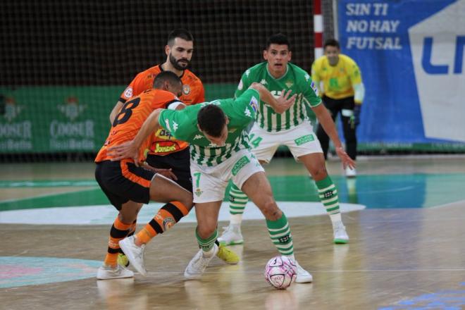 Imagen del partido (foto: Betis Futsal).