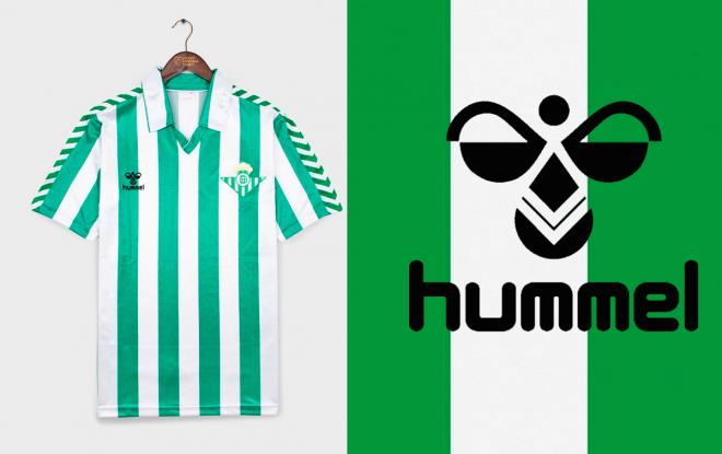 Hummel ideó este diseño vintage para el Real Betis.