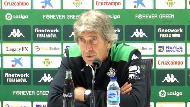 Pellegrini se refirió en rueda de prensa a la posible retirada de Joaquín.