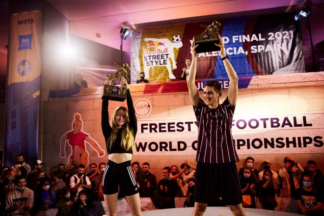 El fútbol freestyle corona a sus nuevos reyes en Valencia