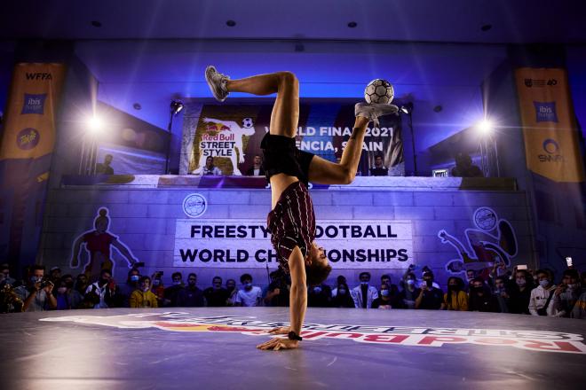 El fútbol freestyle corona a sus nuevos reyes en Valencia