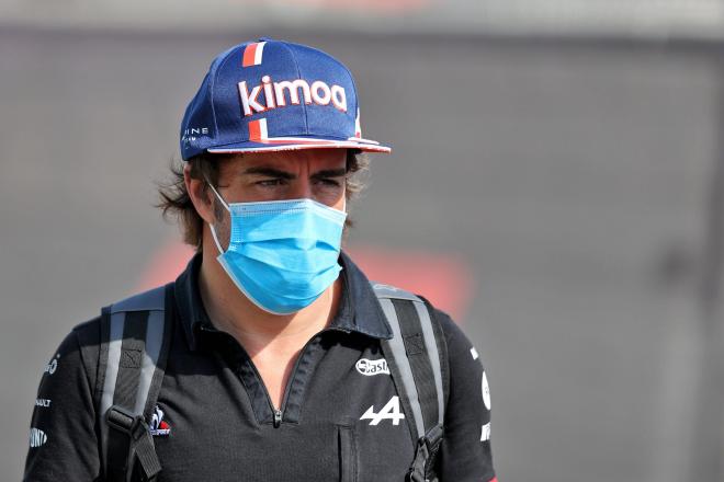 Fernando Alonso, en el GP de Catar (Foto: Cordon Press).