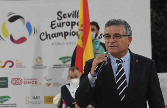 Ceremonia de inauguración del Campeonato de Europa de Boccia.