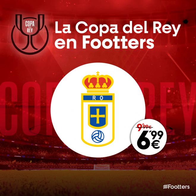 Cartel promocional footters del Real Oviedo