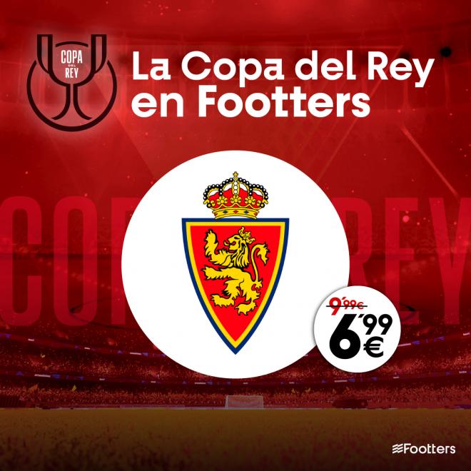 Cartel promocional footters del Real Zaragoza