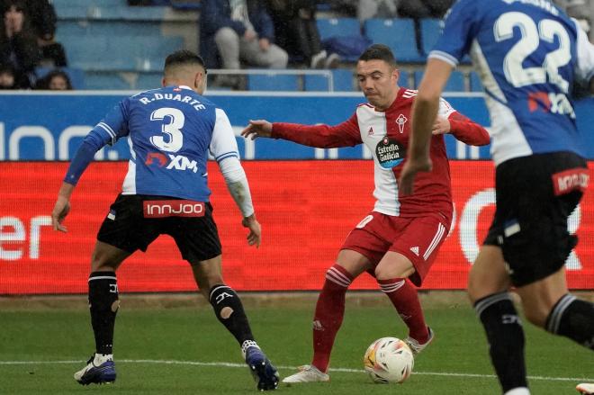 Aspas, el Jugador Hyundai del Alavés-Celta (Foto: EFE).