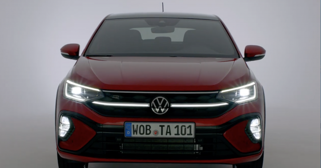 Imagen frontal del Volkswagen Taigo.