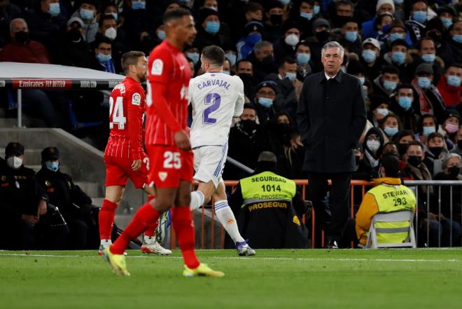 Imagen del último Real Madrid - Sevilla (Foto: EFE)