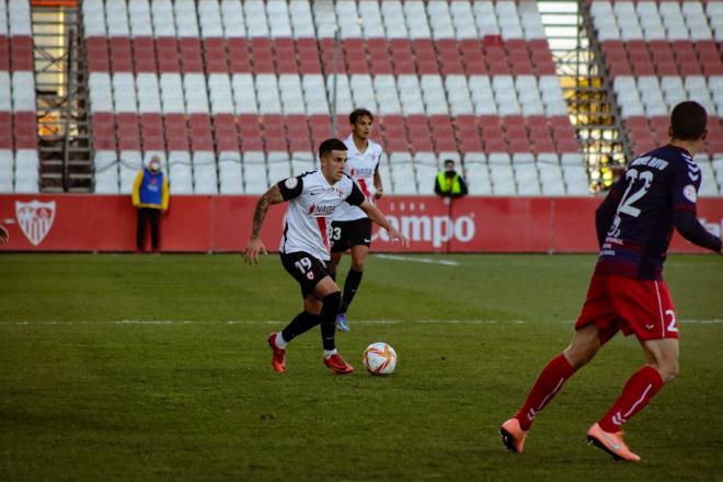 Imagen del partido entre el Sevilla Atlético y el UE Costa Brava (Foto: SFC).
