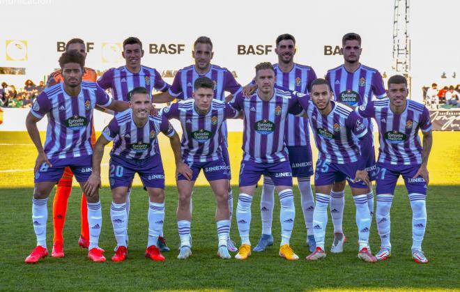 Once titular del Real Valladolid ante el Marchamalo (Foto: CD Marchamalo)