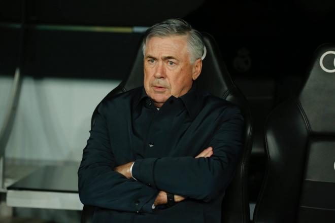 Ancelotti, ante el Athletic (Foto: Cordon Press).