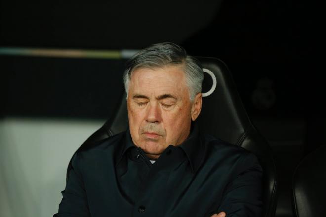 Ancelotti, ante el Athletic (Foto: Cordon Press).