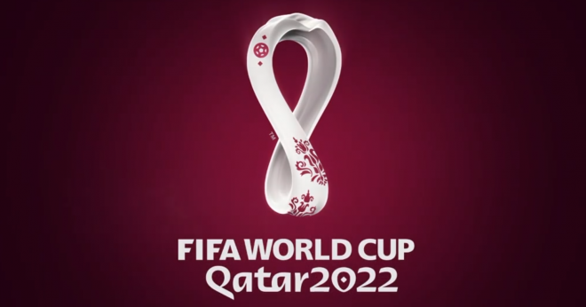 Logo de Catar 2022.