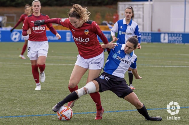 Derrota del VCF Femenino contra el Deportivo Alavés