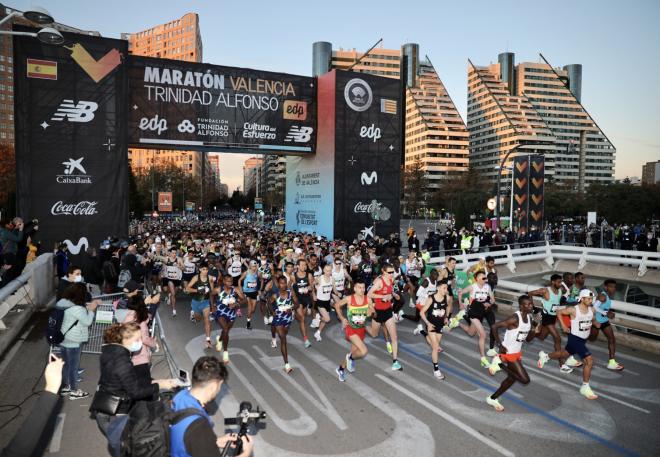 Juan Roig, orgulloso de la Maratón Valencia 2021