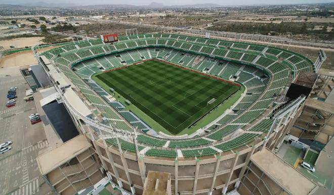 La modernización del Martínez Valero, estadio del Elche CF, podría acometerse gracias a LaLiga I