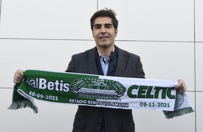 Ángel Haro, presidente del Betis (foto: Kiko Hurtado).