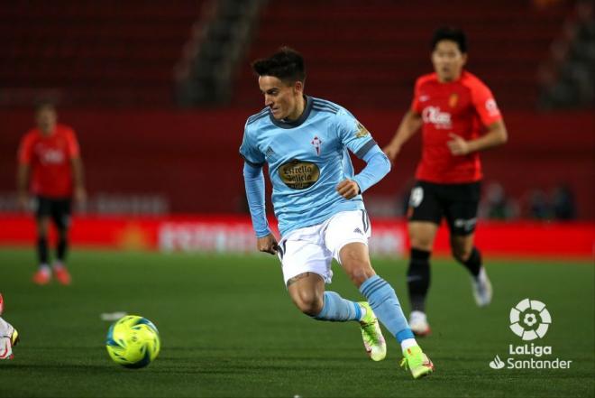 Denis Suárez, durante el Mallorca-Celta (Foto: LaLiga).